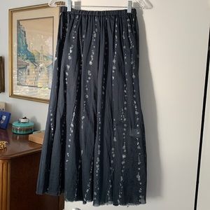 Pas de Calais Cotton skirt with removable under slip. Made in Japan.